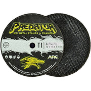 Abrasive Cut-Off Wheel, 3 in Dia, 1/16 in Thick, A46T Series