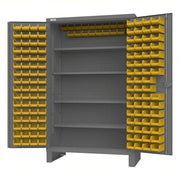 Super Duty Bin Cabinet, 48 in W, 78 in H, 24 in D, 144 Bins