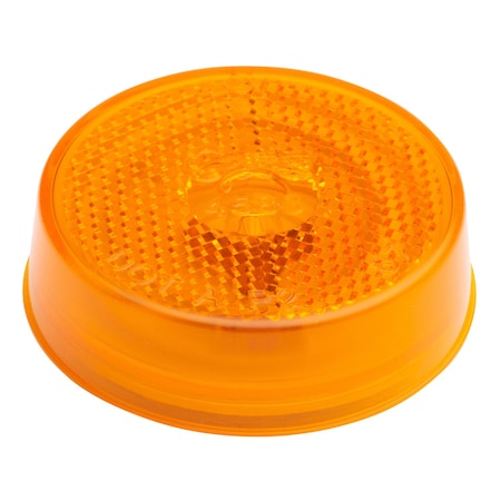 Marker Lamp,Reflector,2-1/2 In,Yellow