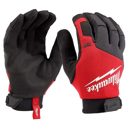 Work Glove, Synthetic Leather Palm, Breathable Lining, Smartswipe Knuckle, Reinforced Thumb, L