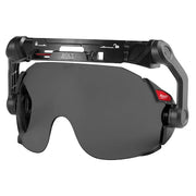 BOLT Eye Visor - Tinted Dual Coat Lens (Compatible with Milwaukee Safety Helmets), 5 in Height