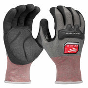 Anti-Vibration Cut Level 4 High Dexterity Nitrile Dipped Glove - M