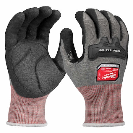 Anti-Vibration Cut Level 4 High Dexterity Nitrile Dipped Glove - M
