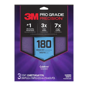 Precision Faster Sanding Sheets, PK3