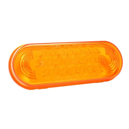 Stop/Tail/Turn Lamp,Oval,Yellow