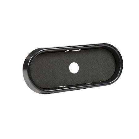 Bezel,Black,Plastic