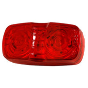 Lamp,Square Corner,13-Diode,LED,Red
