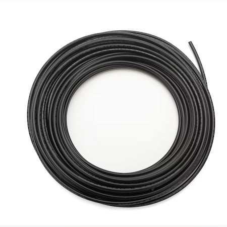 Tubing,Black,Overall 100 ft L