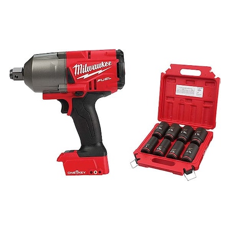 Impact Wrench Kit, 18 V DC, Square