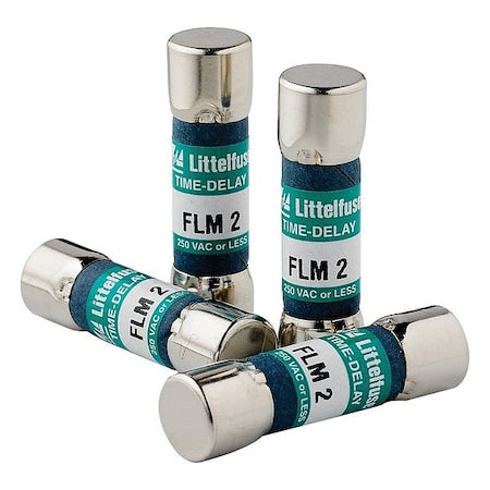 Fuse, FLM Series, Time-Delay, 250 V AC, Non-Indicating