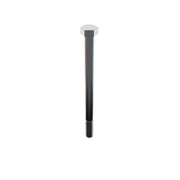 316, 3/8"-16 Hex Head Cap Screw, Plain Stainless Steel, 5 in L