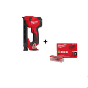 Staple Gun Kit, 18 ga, 12 V DC
