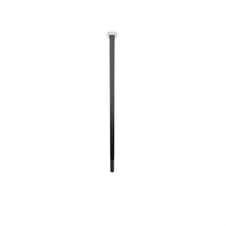 18-8, 3/8"-16 Hex Head Cap Screw, Plain Stainless Steel, 11 in L