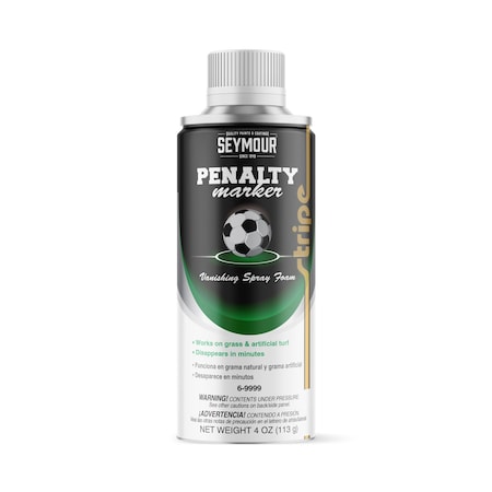 Stripe Penalty Marker, White