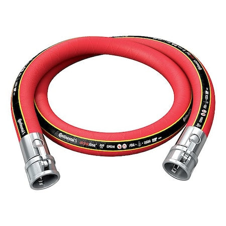 1-1/2"X25' RED DRINKLINE EPDM SS C+C