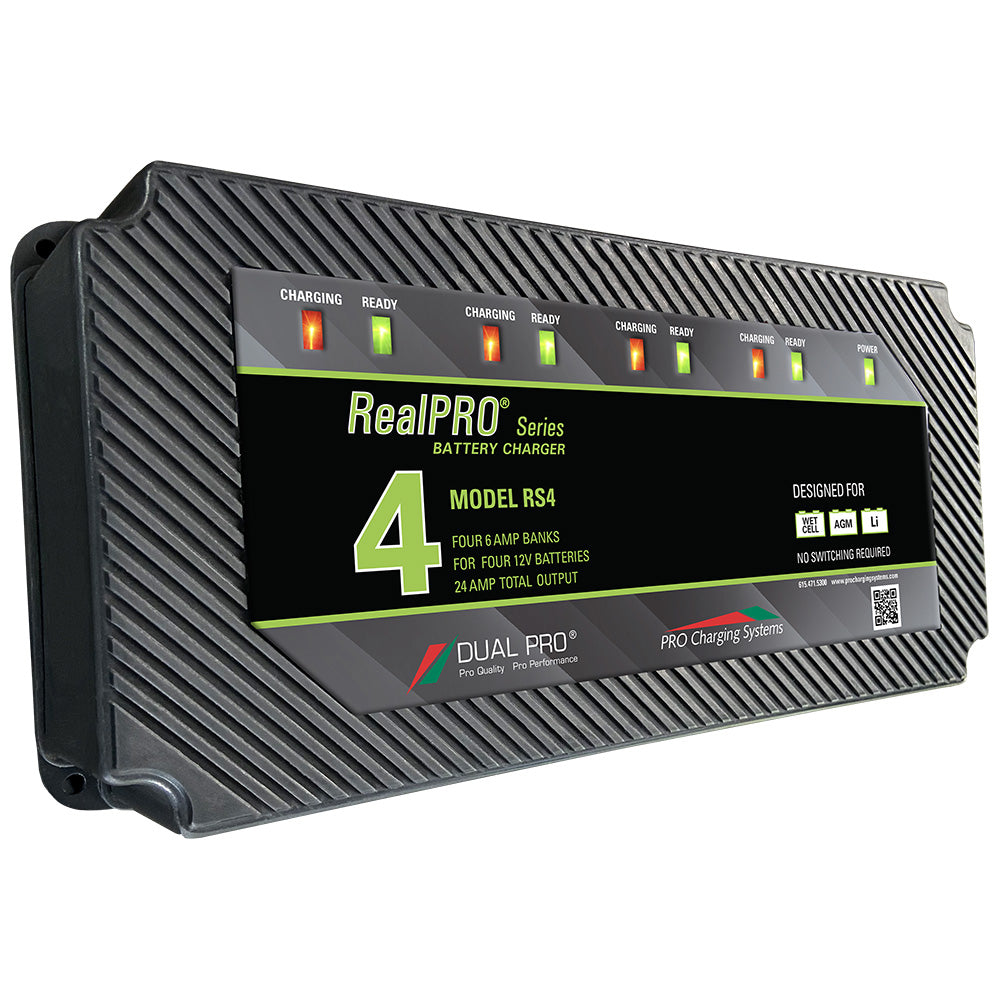 RealPRO Series Battery Charger - 24A - 4-Bank