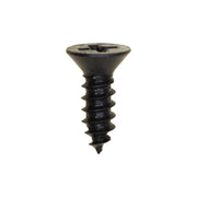#8 x 1/2" Phillips Flat Head Tapping Screw Black Oxide Ab