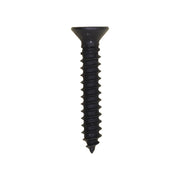 #8 x 1" Phillips Flat Head Tapping Screw Black Oxide Ab