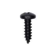 #8 x 1/2" Phillips Pan Head Tapping Screw Black Oxide