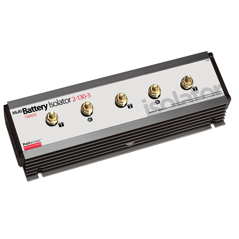 Battery Isolator - 130 AMP - 2 Alternator - 3 Battery