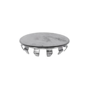 Metal Plug Button 1-1/2" Hole Nickel Pltd