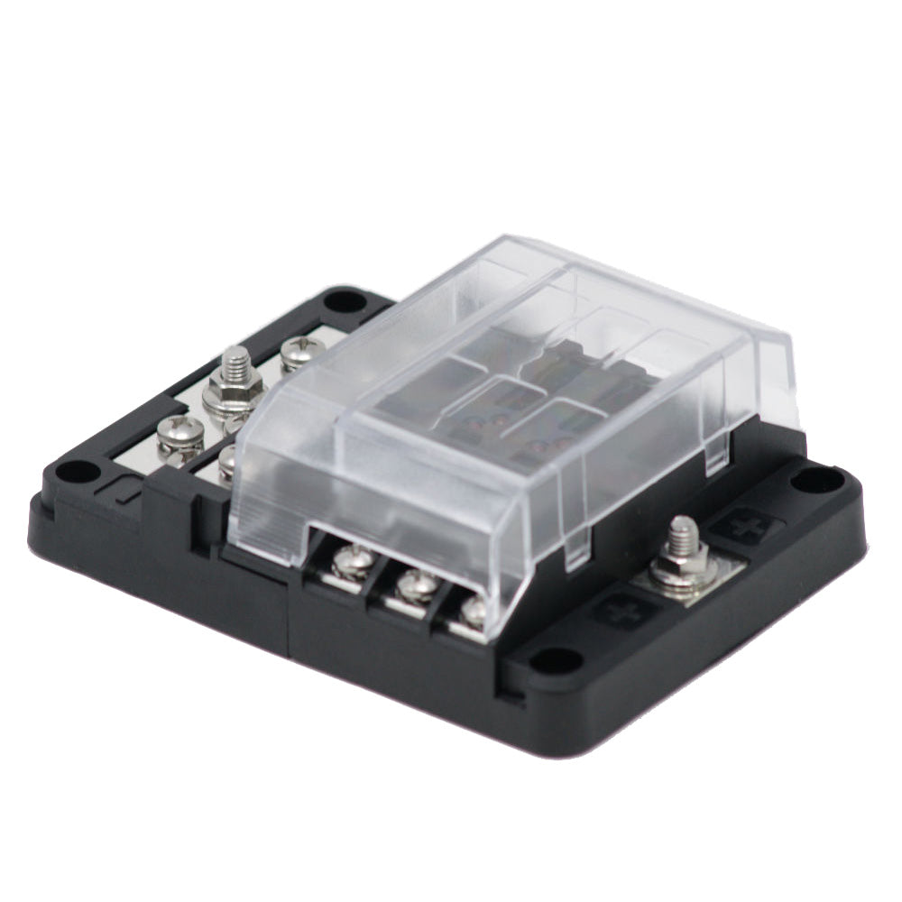 RT Fuse Block 6 Position w/Ground & LED Indication