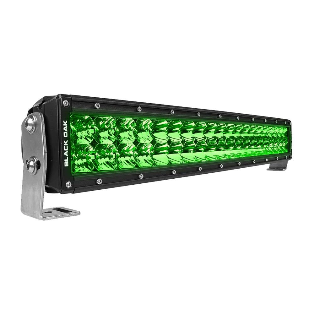 Curved Double Row Combo Green Hog Hunting 20" Pro Series 3.0 LED Light Bar