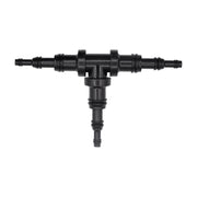 Universal Break-Off Hose Tee 1/8" x 1/4" x 3/8"