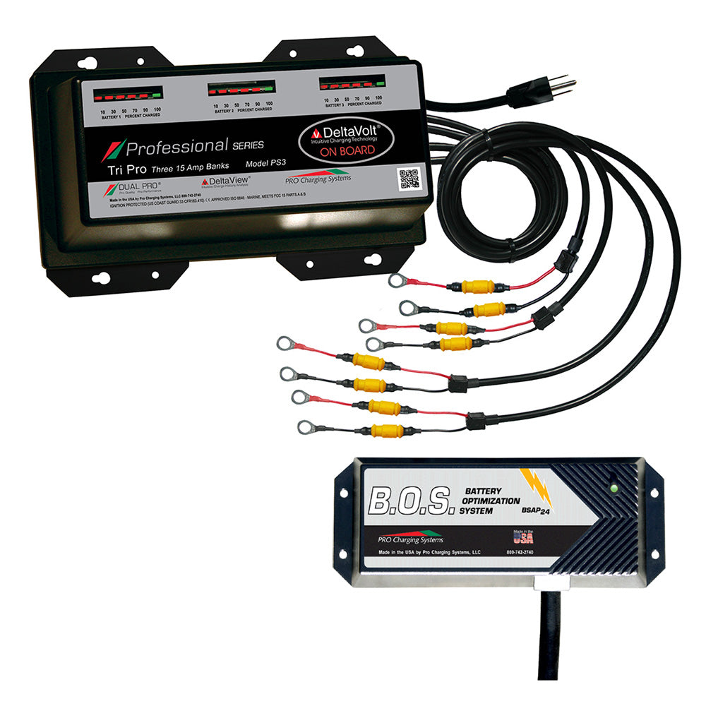 PS3 3 Bank Battery Charger w/3 Bank B.O.S.