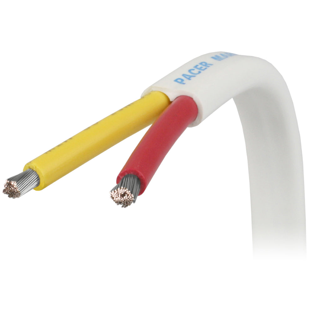 6/2 AWG Safety Duplex Cable - Flat Cable - Red/Yellow - Sold By The Foot