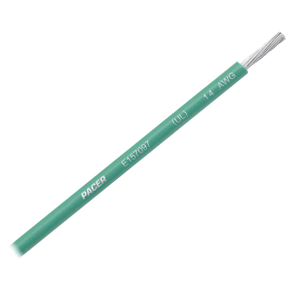 Green 14 AWG Primary Wire - 25'