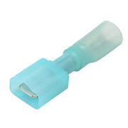 16-14 AWG Fully-Insulated Male Disconnect Terminal - Blue - 100 Pack