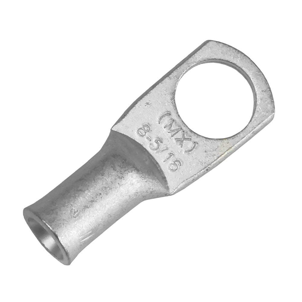 Tinned Lug 8 AWG - 5/16" Stud Size - 10 Pack