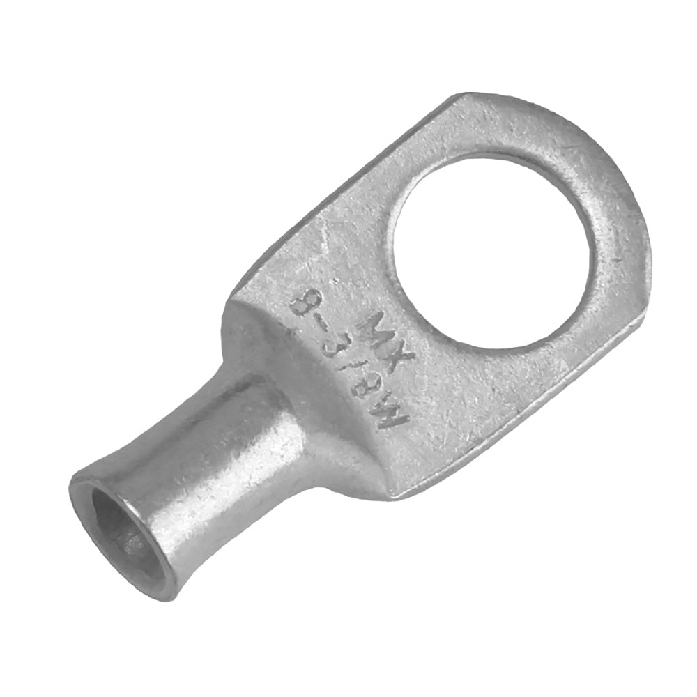 Tinned Lug 8 AWG - 3/8" Stud Size - 10 Pack