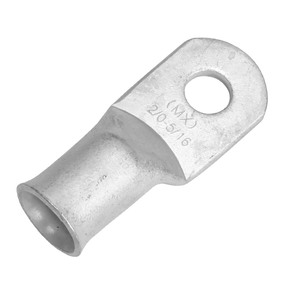 Tinned Lug 2/0 AWG - 5/16" Stud Size - 10 Pack