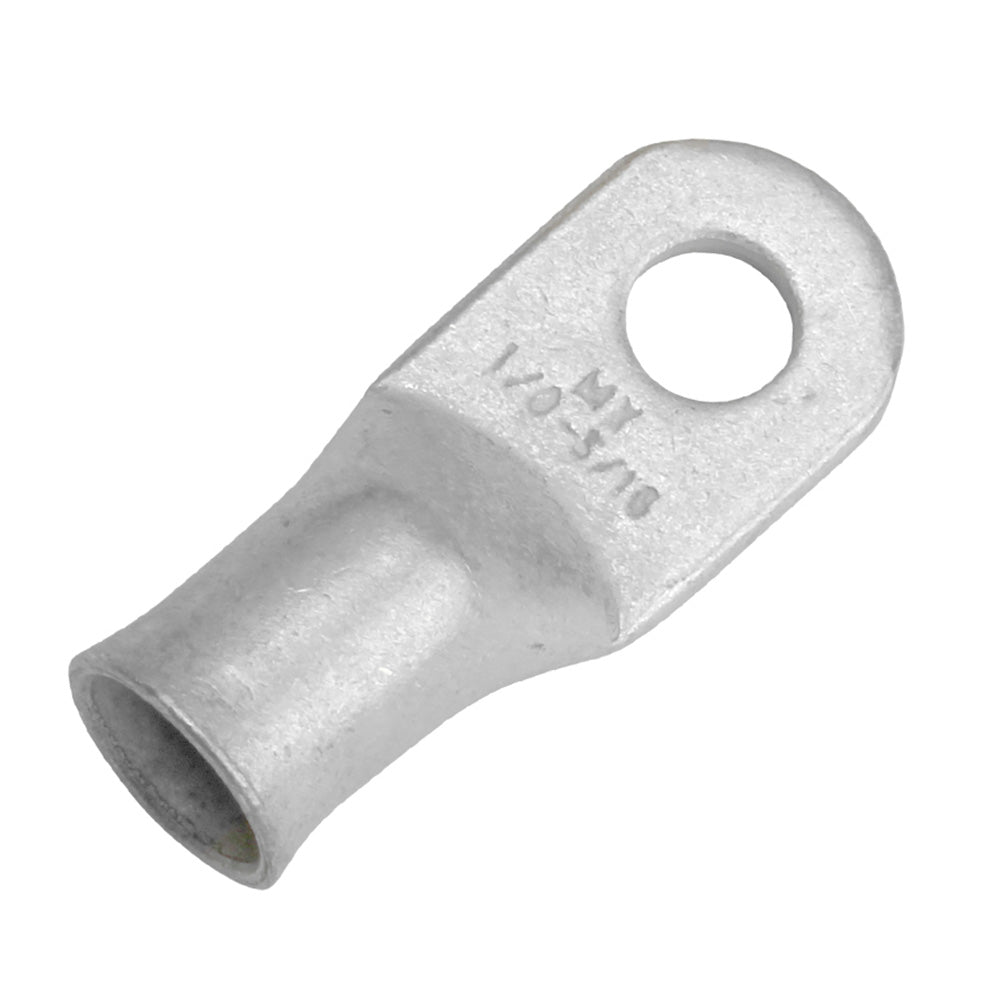 Tinned Lug 1/0 AWG - 5/16" Stud Size - 10 Pack