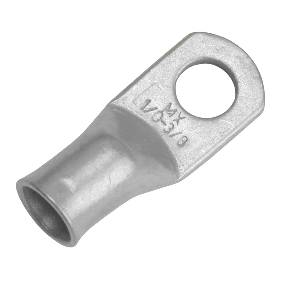 Tinned Lug 1/0 AWG - 3/8" Stud Size - 10 Pack