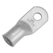Tinned Lug 1/0 AWG - 1/4" Stud Size - 10 Pack