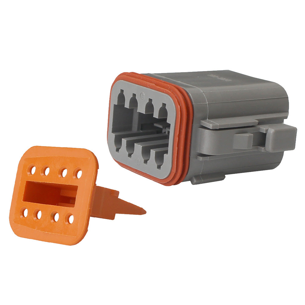Deutsch DT Plug & Wedge Lock Kit - 8 Position - 5 Pack