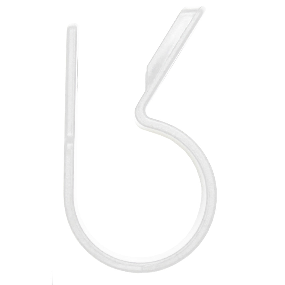 Nylon C-Clamps - 1-1/2" - Natural Color - 25 Pack