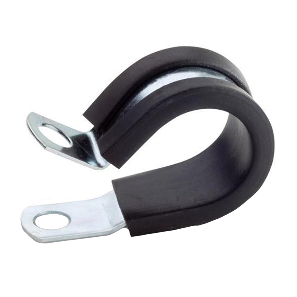 Stainless Steel C-Clamp with Neoprene Cushion - 7/8" - 10 Pack