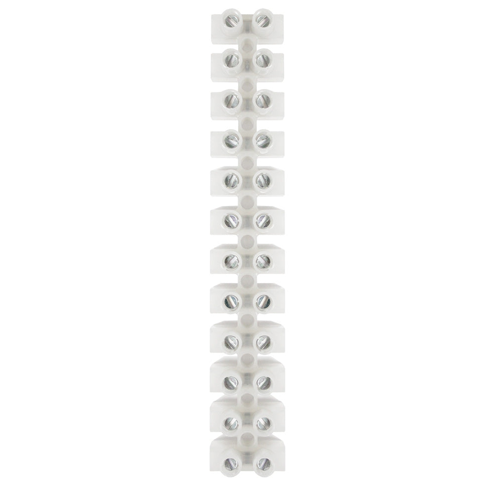 40A Euro Style Terminal Block - 12 Positions - 5 Pack