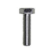 8-1.25 x 30mm DIN 933 Cap Screw Class 8.8 - Zinc