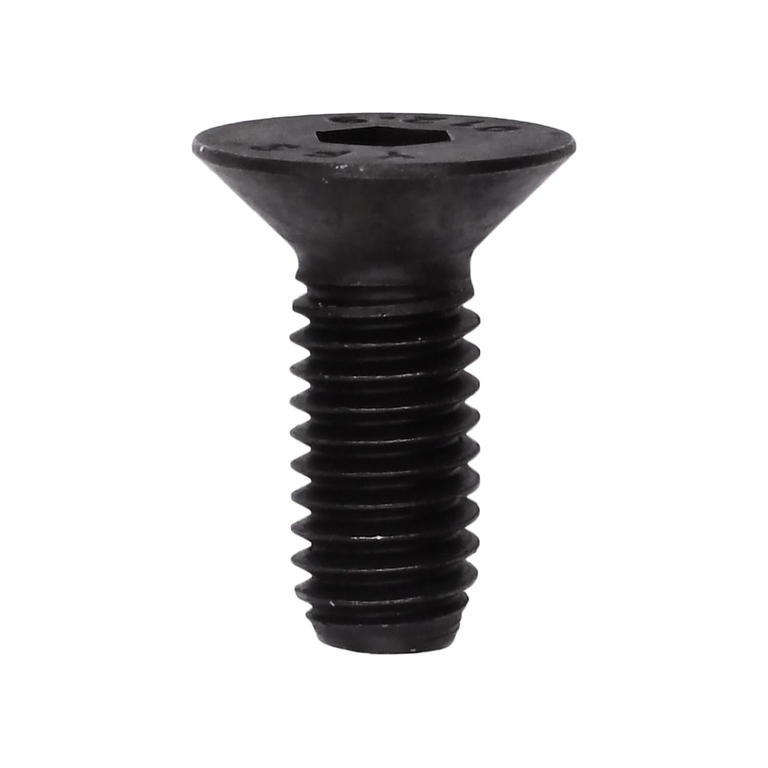 6-1.0 x 16mm Flat Socket Cap Screw DIN 7991 Class 10.9