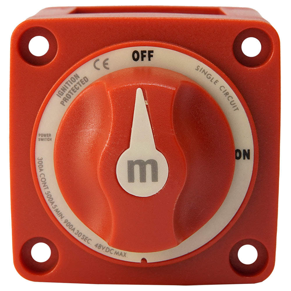 M-Series 300A Battery Switch Off/On Knob Actuator