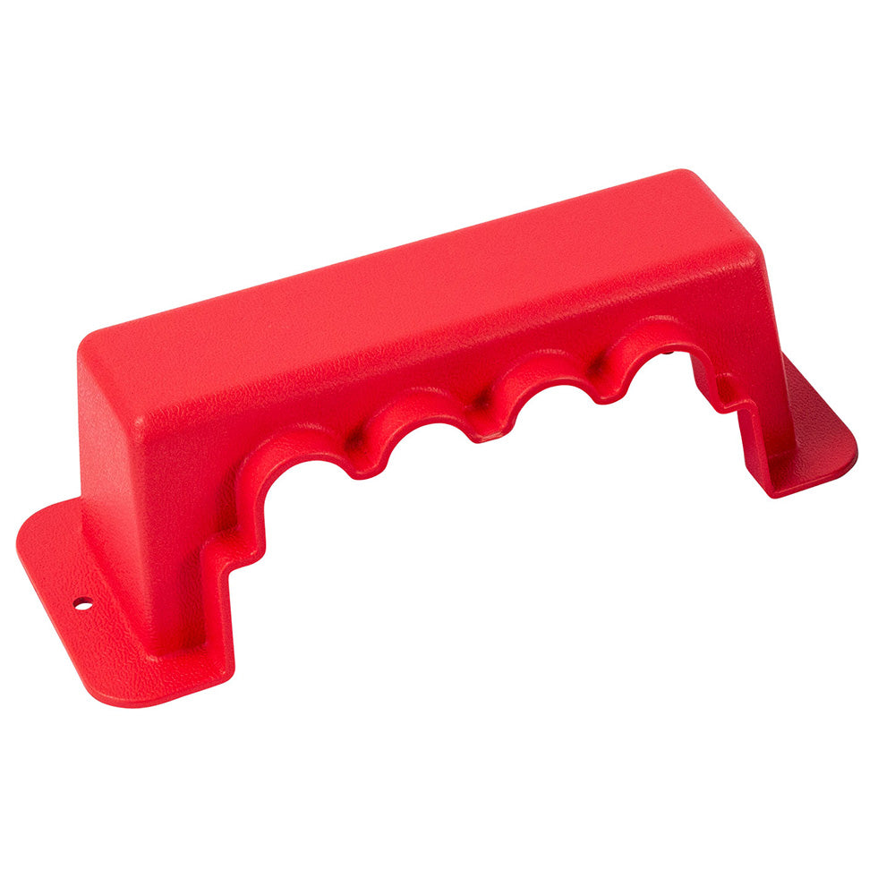 Red Cover f/4 Stud Heavy Duty Busbar