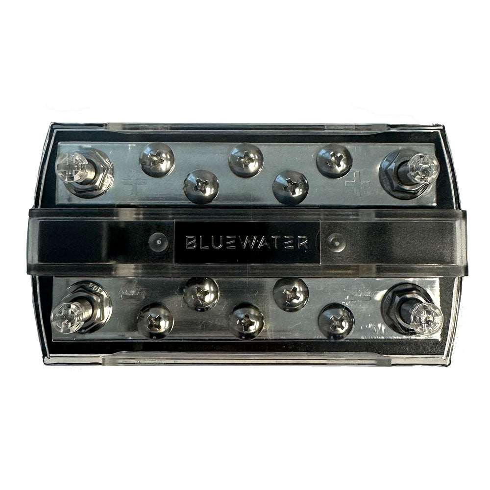 10 Position 150AMP 1/4" Busbar w/Cover