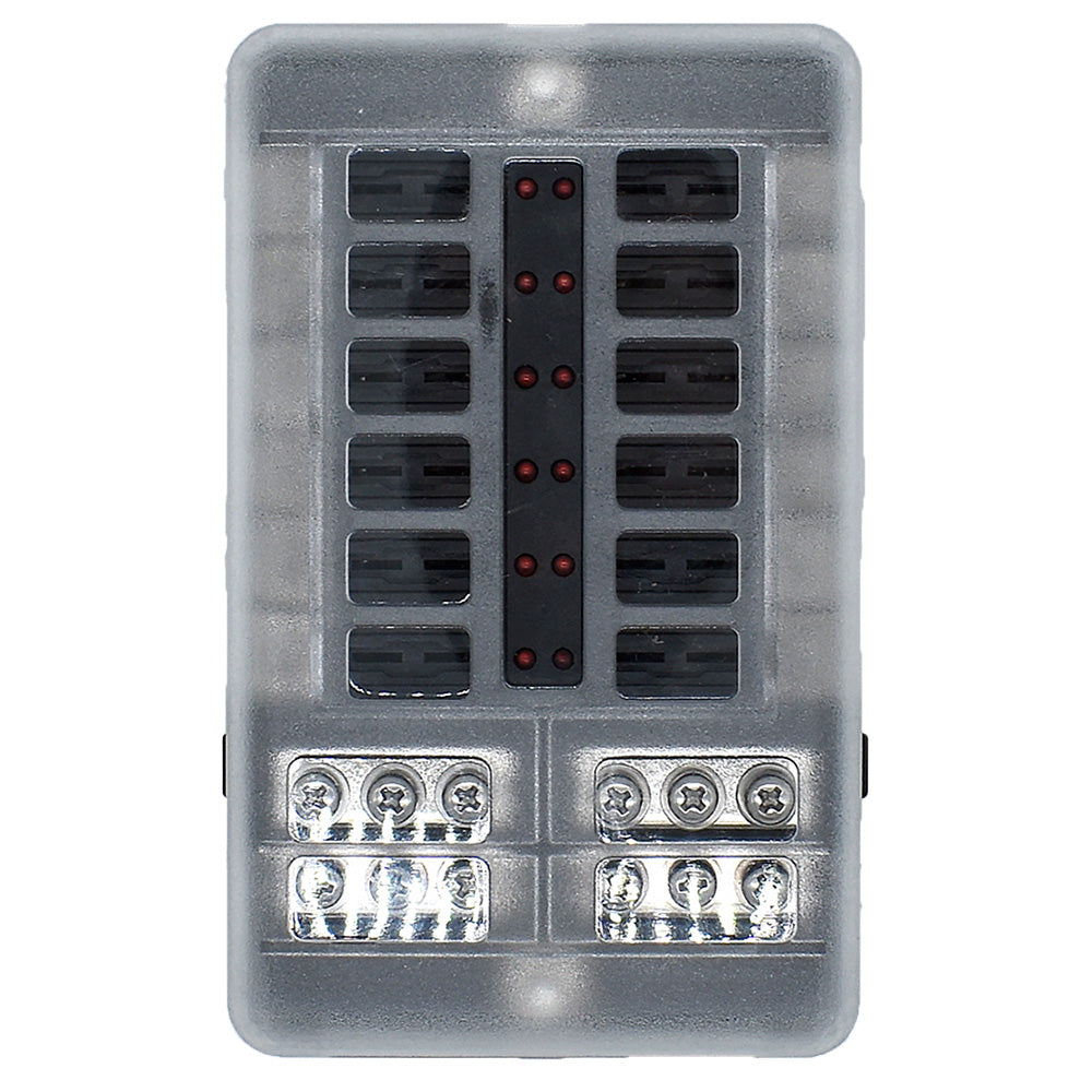 12 Position Fuse Block w/LEDs