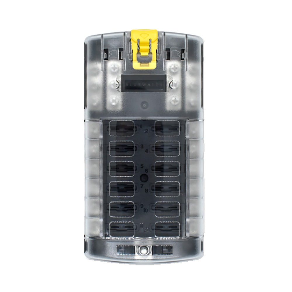 12 Position Fuse Block ATC w/Yellow Slide
