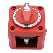 Off/1/2/Both Battery Switch - Surface Mount - Red